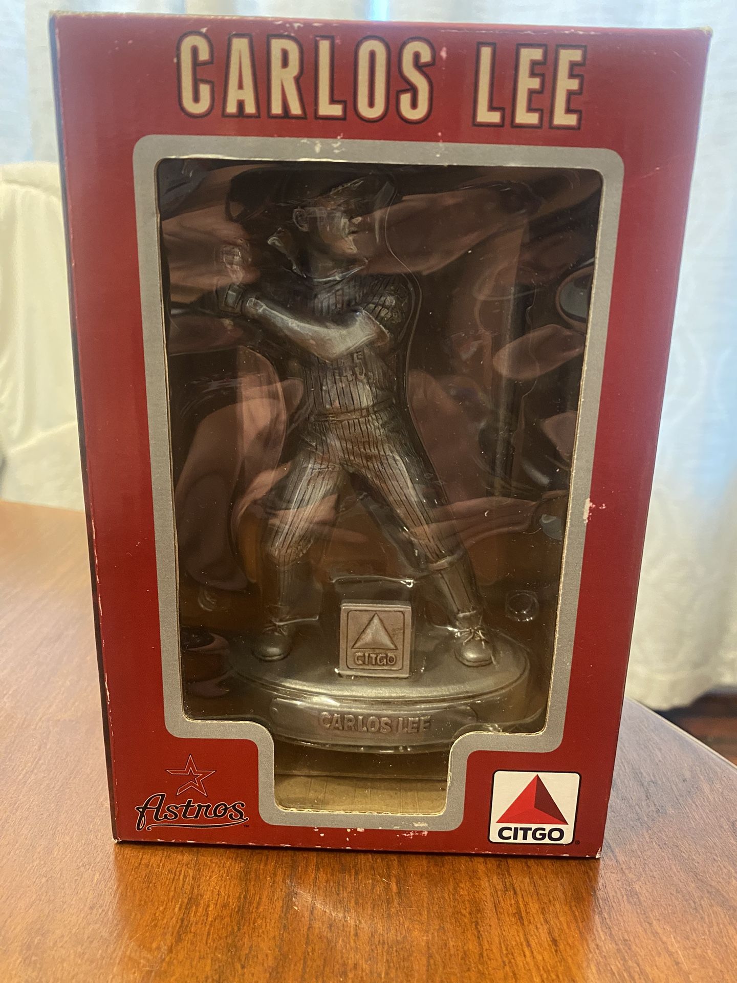 Houston Astros Carlos Lee Silver Slugger Statue