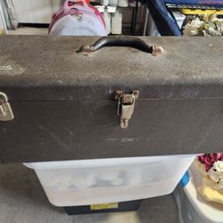 Vintage Kennedy Steel Toolbox