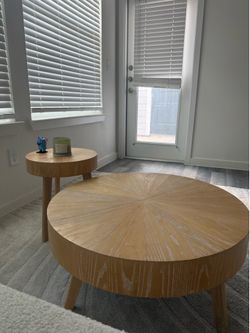 Wooden table set