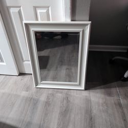 White Hangable Mirror