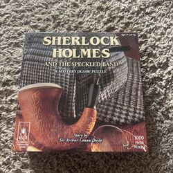 Sherlock Holmes puzzle mystery NEW