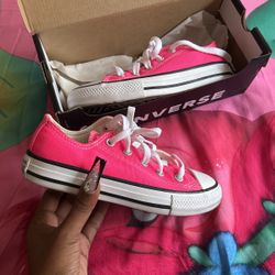 Kids Pink Converse