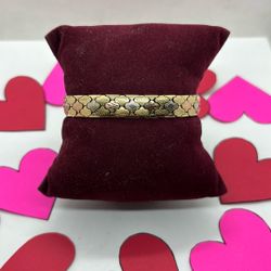 14k Tricolor Bracelet