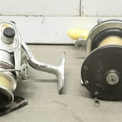 4 Used Freshwater fishing reels.Penns 155 & 160.Daiwa 130X and Ryobi SX3n.