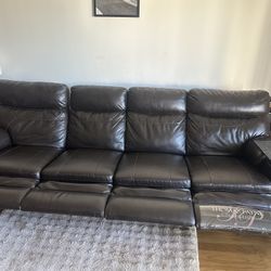 4 Piece Recliner Couch
