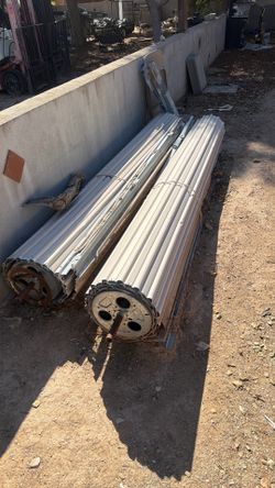 Roll up garage doors