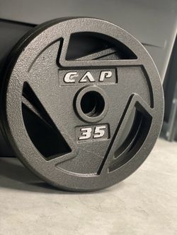 35 lb CAP Barbell 2-Inch Olympic Plate (2X)