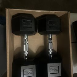 New number I’m 25 dumbbells still in the box