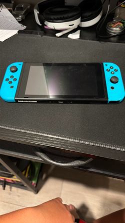 Costum two blue joystick Nintendo switch