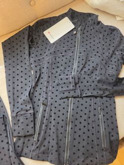Lululemon Polka Dot Full-Zip Jacket