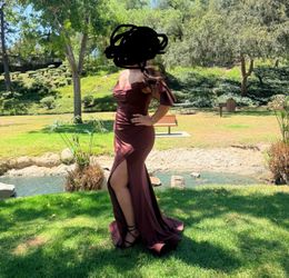 Brown dress