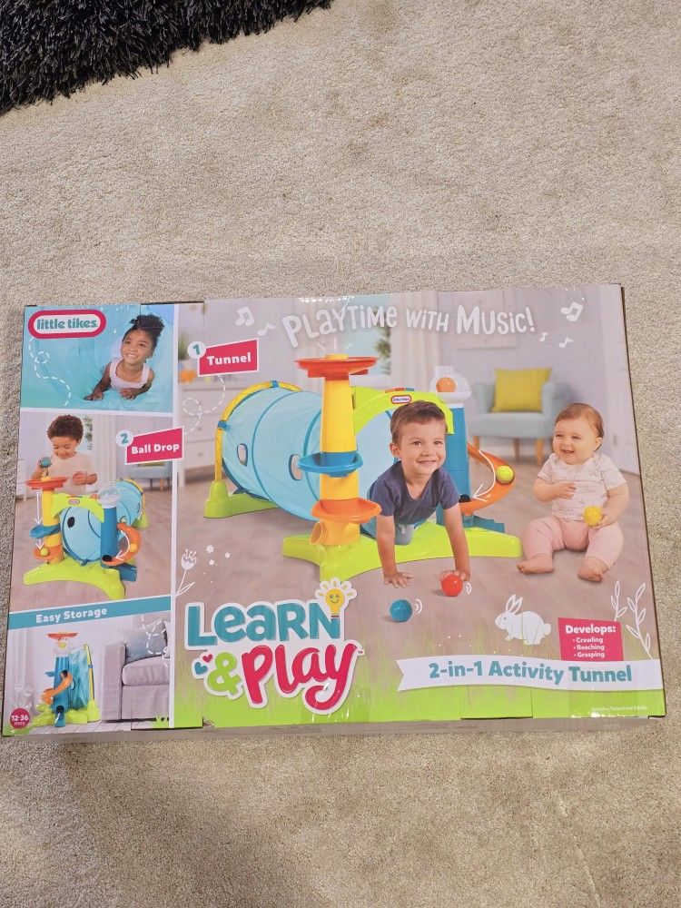 Learn and Play 2-in-1 Tunnel