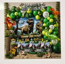 92 piece  Dinosaur Party Pack
