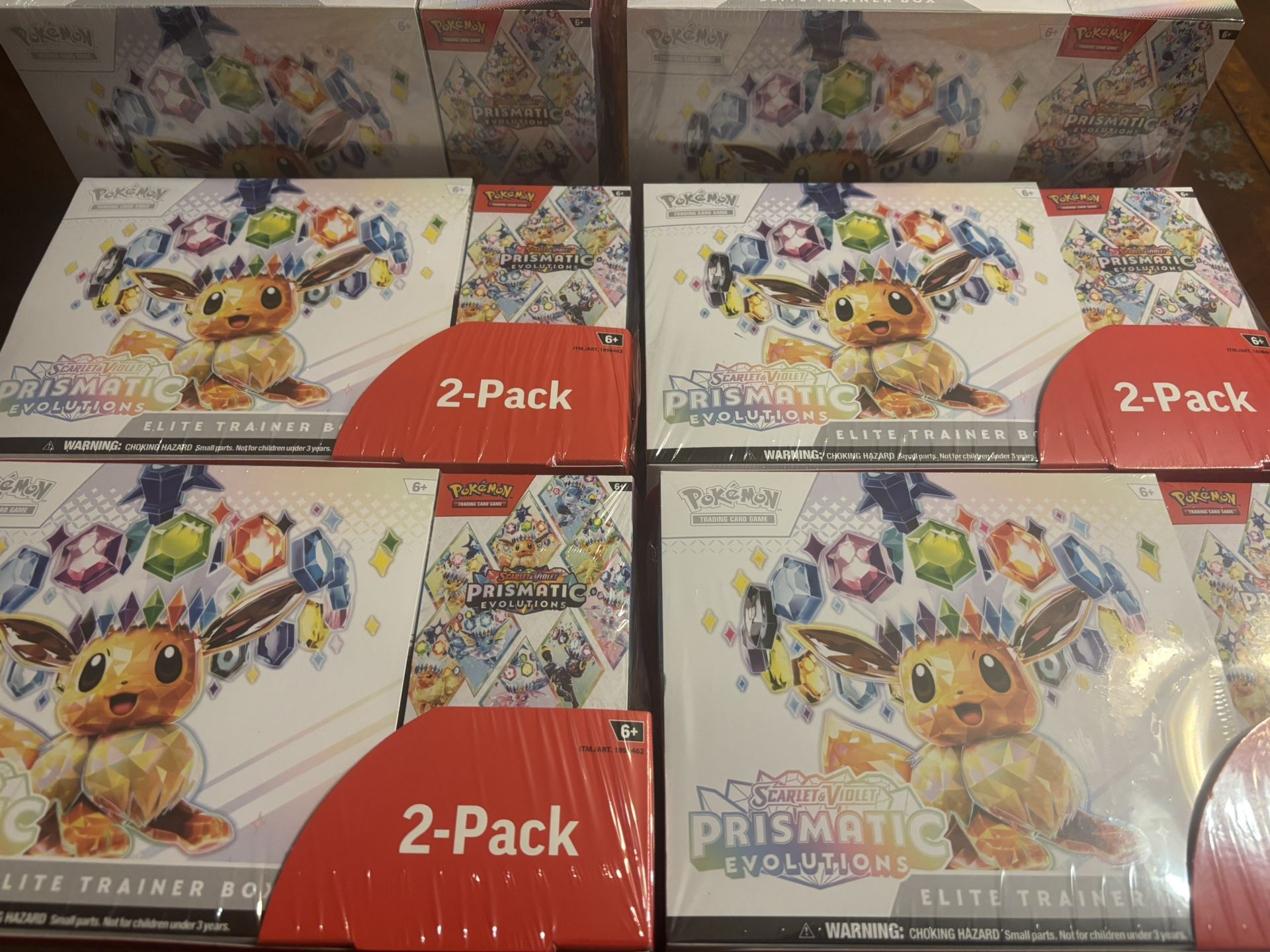 Costco Prismatic Pokemon 2 Pack
