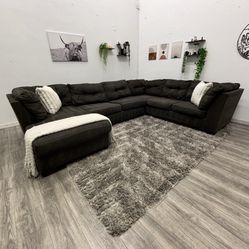 Gray Sectional Couch - Free Delivery 