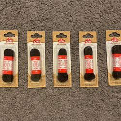 KIWI Brown Flat Shoelaces 40 Inch, NWT Lot Of 5