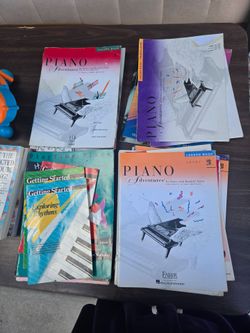 Piano Learning Books and Sheet Music