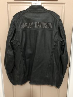 Harley davidson midway distressed leather cheap jacket