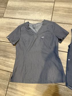 Figs Sz M Scrub Top