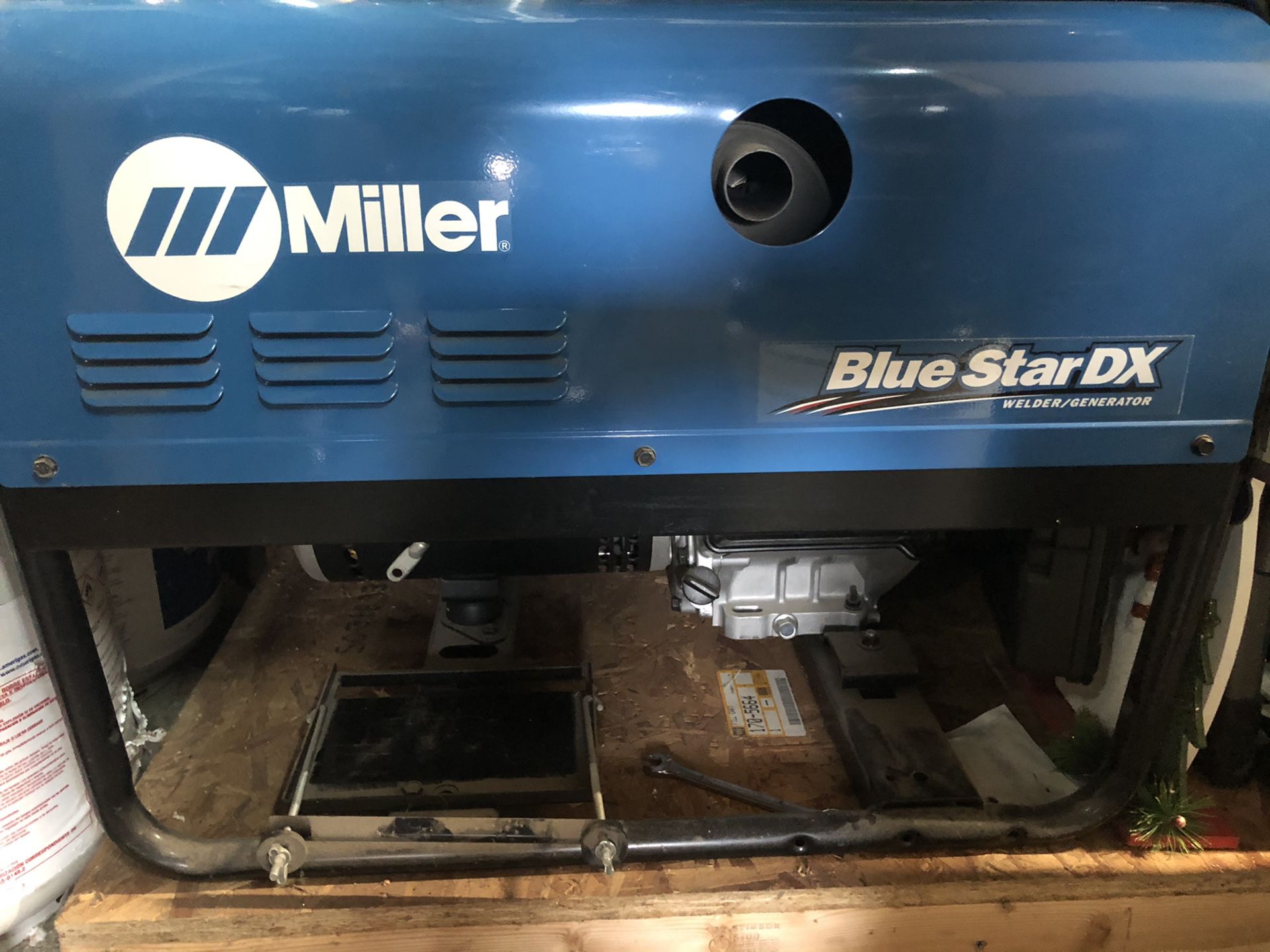 Miller blue star 185 generator and welder