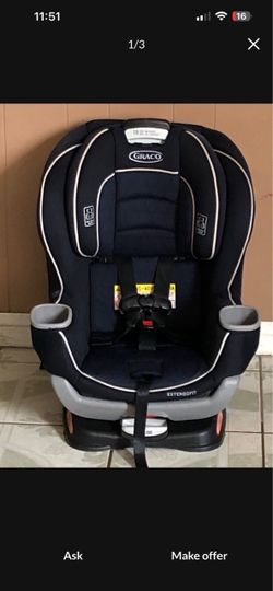 LIKE NEW GRACO EXTENDED 2FIT CONVERTIBLE CAR SEAT!!!!