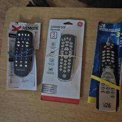 Universal Tv Remotes/ Accessories