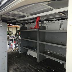 Ladder Rack Ceiling Mount 6' And 8' Ladders