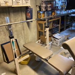 Multi Olympic Weightlifting Bench 