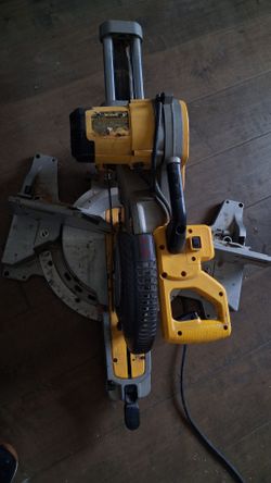 DeWalt table saw miter saw