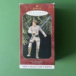 90s Hallmark Keepsake Star Wars Luke Skywalker Ornament QXI5(contact info removed) vintage