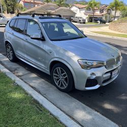 2017 BMW X3 M Package 49,000 Miles 