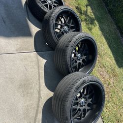 Set Of XXR 526 20 Inch Wheels