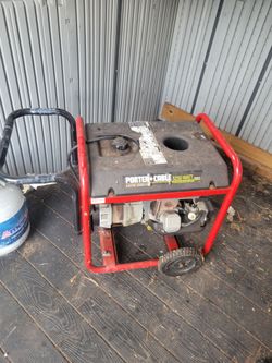Porter cable 5250 watt generator
