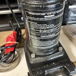 PC4  1/2 HP Transfer pump