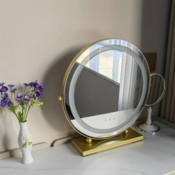 New 19 Inch Vanity Mirror with LED Lights, 