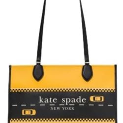 Kate Spade New York Manhattan Taxi Large Market Tote - Brand New in Plastic