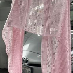 Pink Cashmere Scarf Shawl Throw