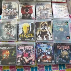 18 Games  Ps3  Take All  For  $50.00