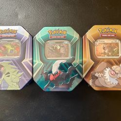Pokemon Triple whammy tin