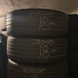 Set of 235/50/18 Michelin 