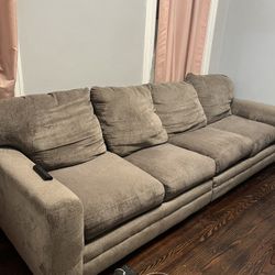 Gray 4 Seater Sofa 