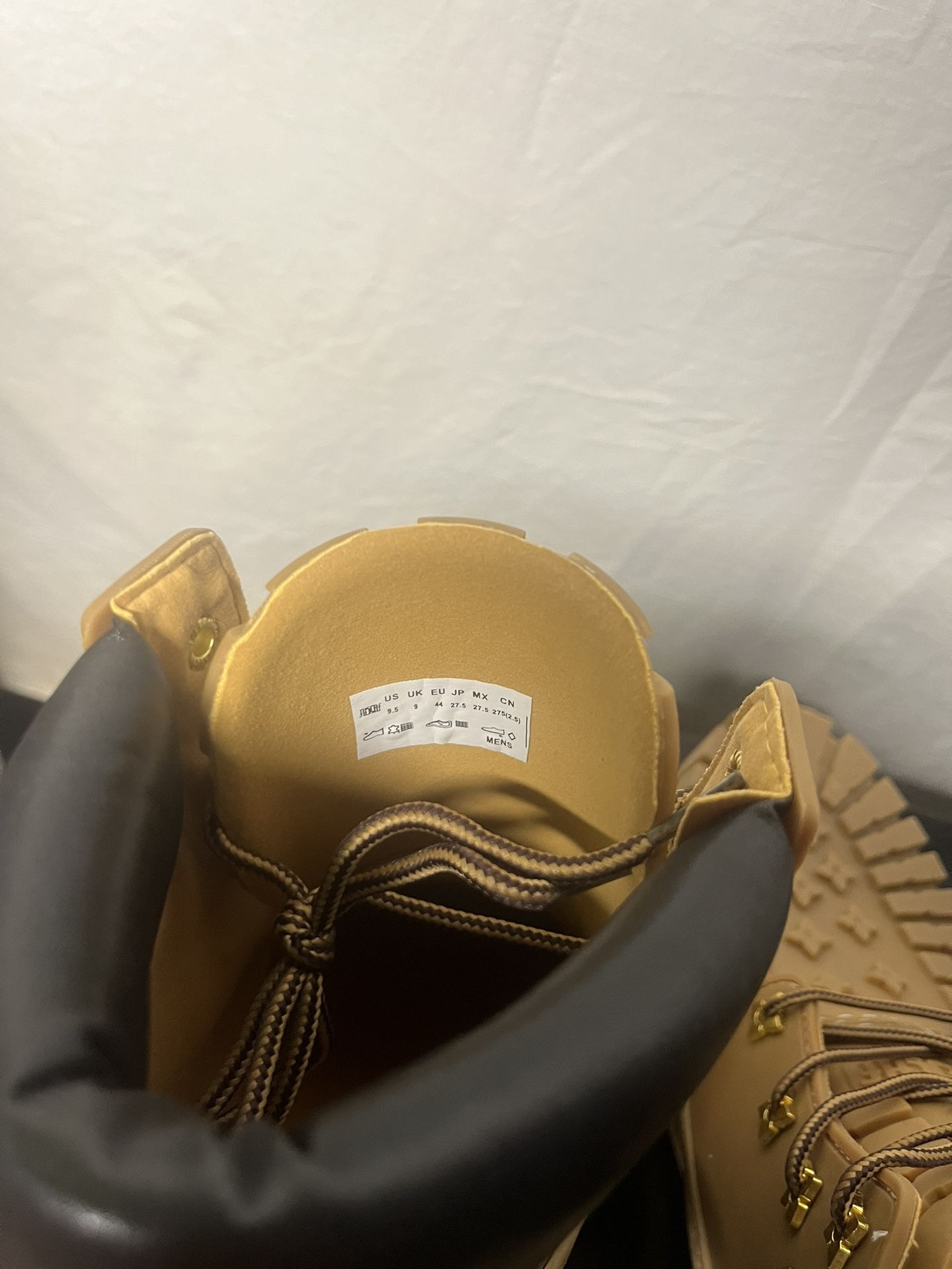 MSCHF 2x4 Boot 2024 Camel Wheat Oversized NY Timbs MSCHF 014 Size 8