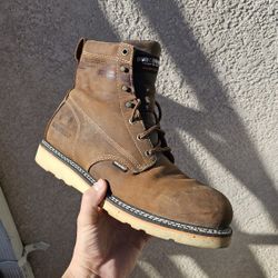 Size 10.5 Mens Work Boots Soft Toe