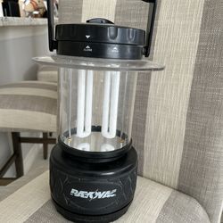 Rayovac Sportsman fluorescent camping lantern.