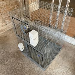 Two Pet Lodge Rabbit Or Small Animal Cages
