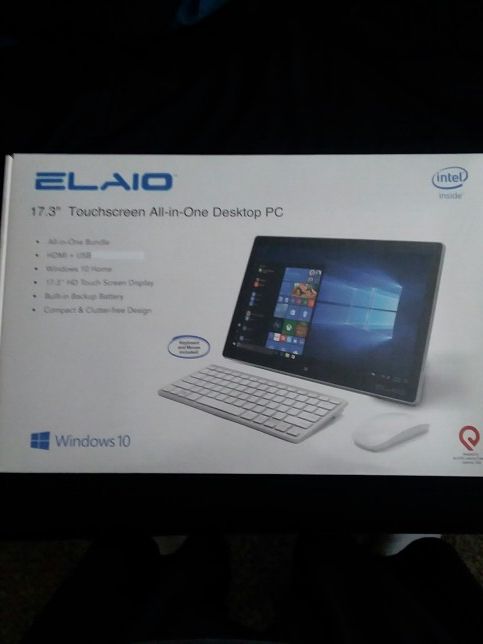 Elaio 17.3 touchscreen All in One desktop pc
