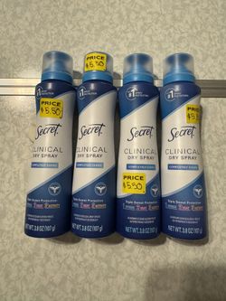 Secret Dry Spray Deodorant 