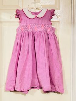 Pink Bunny Dress, Like New (Sz:8)