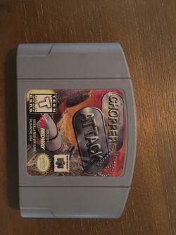 Nintendo n64 chopper attack
