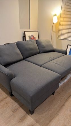 IKEA Sleeper Sectional Sofa – Dark Gray (MOVING SALE)